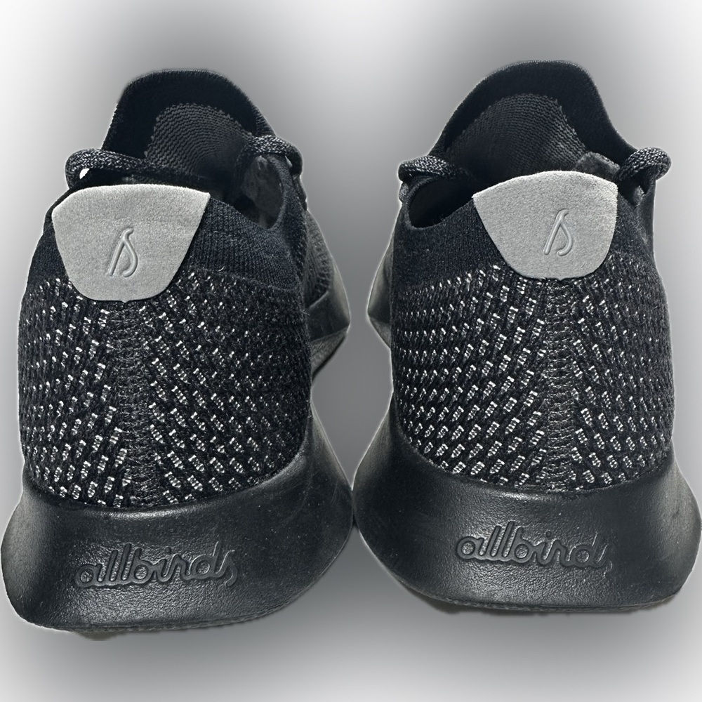 Allbirds Men’s Tree Dasher 2 Black Breathable Knit Active Shoe size 11.5 - Picture 6 of 9
